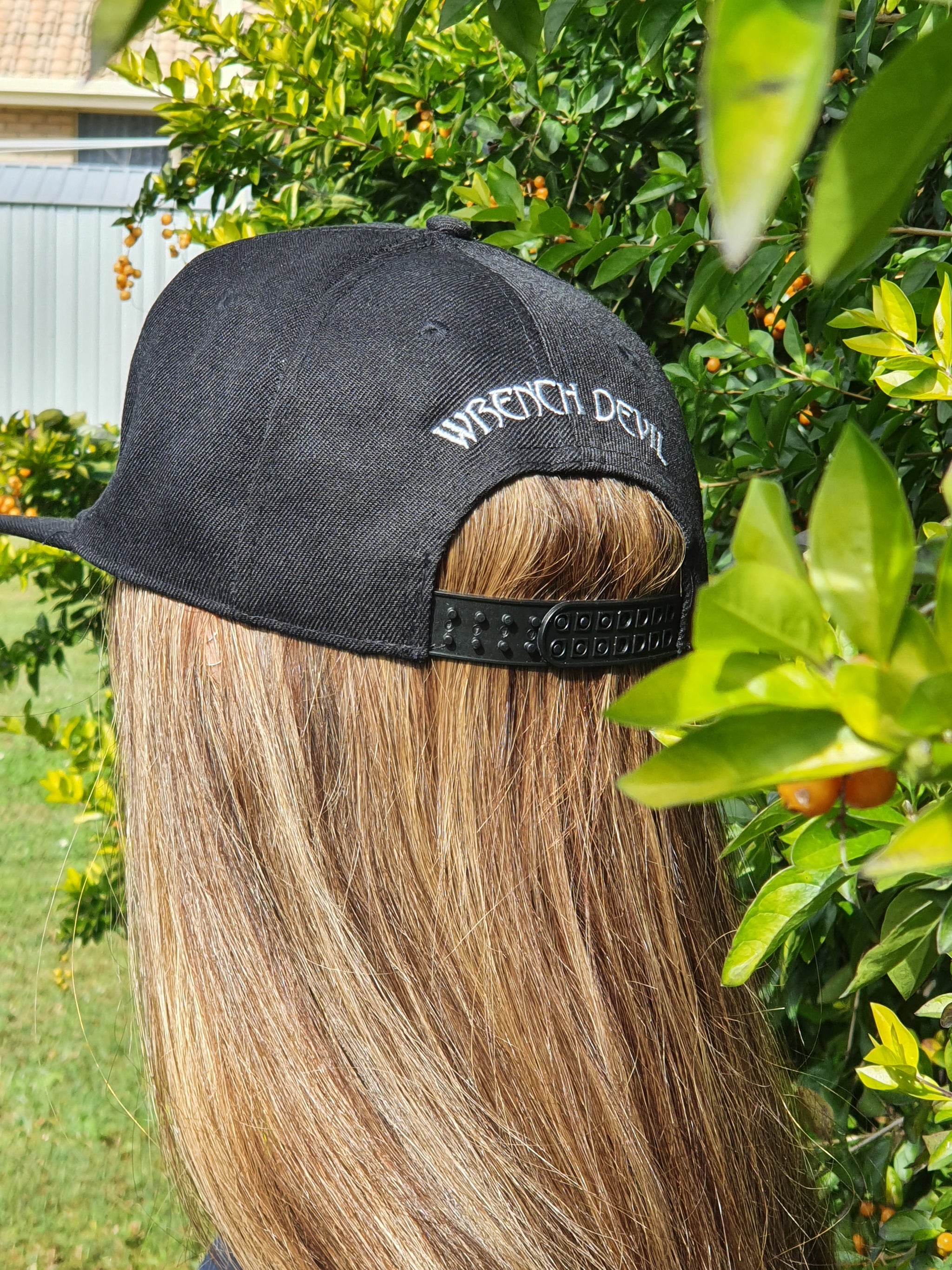 Snap Back Cap Black – WrenchDevil Clothing